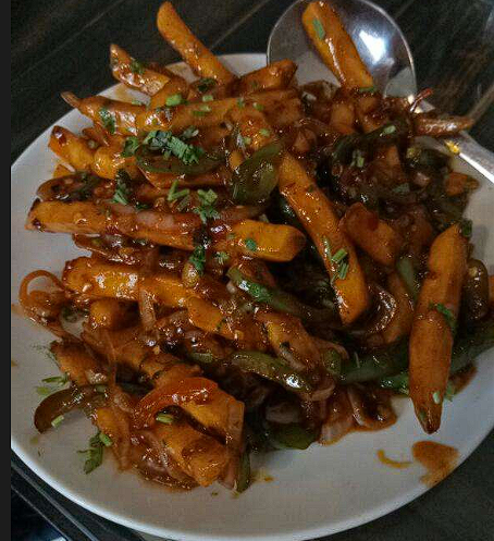 Honey Chilli Potatato